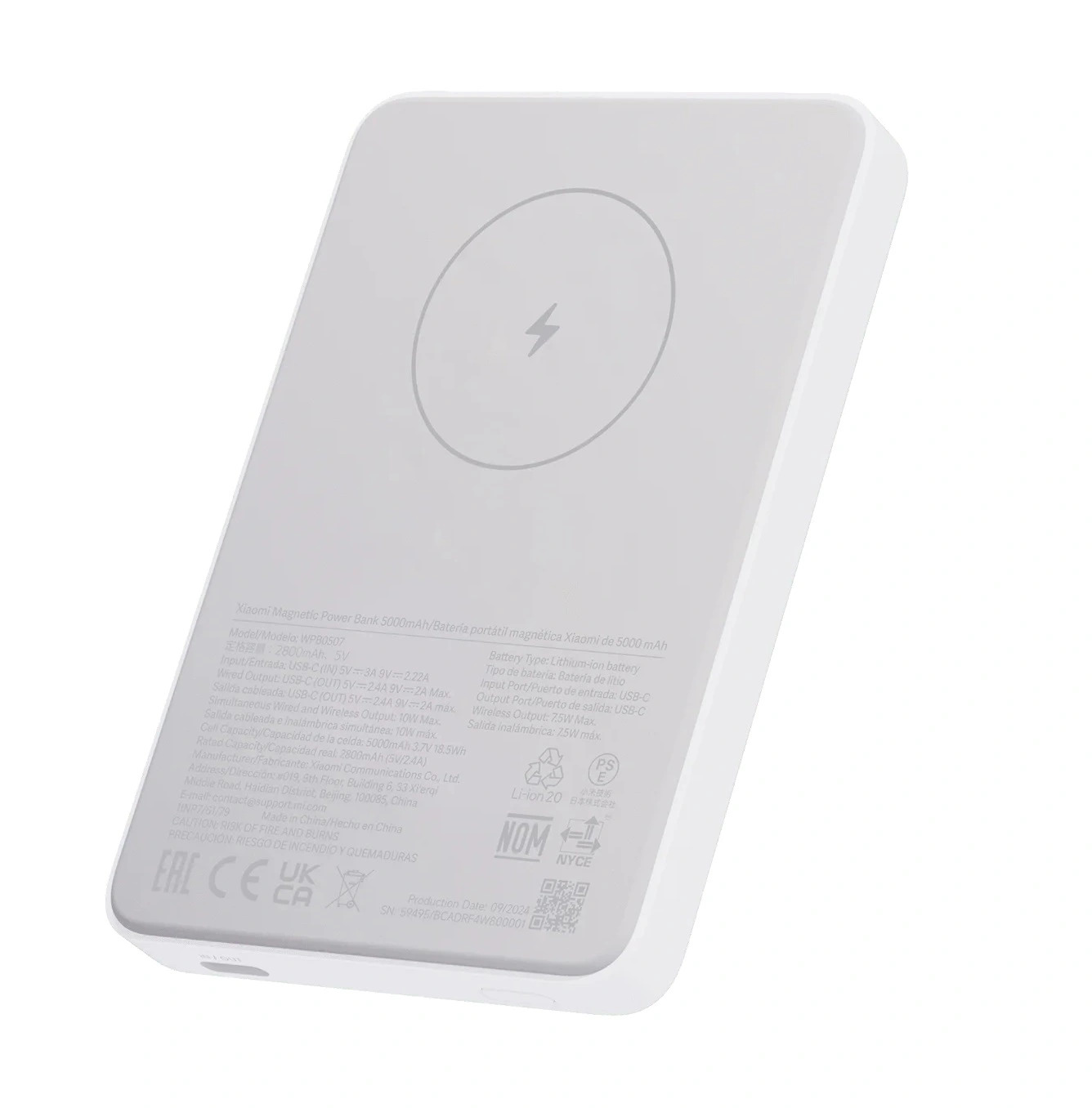 Pin sạc dự phòng Xiaomi Magnetic Power Bank 5000mAh BHR9304TH – Sạc nhanh, tiện lợi, từ tính siêu tiện dụng - Ảnh 6