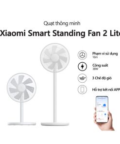 Quạt đứng Xiaomi Smart Fan 2 Lite – Quạt thông minh mát tự nhiên, tiết kiệm điện