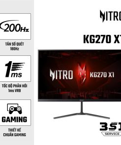 Màn hình Gaming Siêu Tốc Độ Acer Nitro KG270 X1 (27 inch/FHD/IPS/200Hz/1ms)