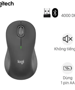 Chuột Bluetooth Logitech M550L Silent – Kết nối mượt mà, êm ái từng cú nhấp