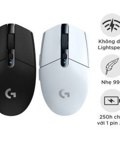 Chuột Gaming Không Dây Logitech G304 LIGHTSPEED – Cảm Biến HERO, Độ Trễ Thấp, Pin Lâu 250 Giờ