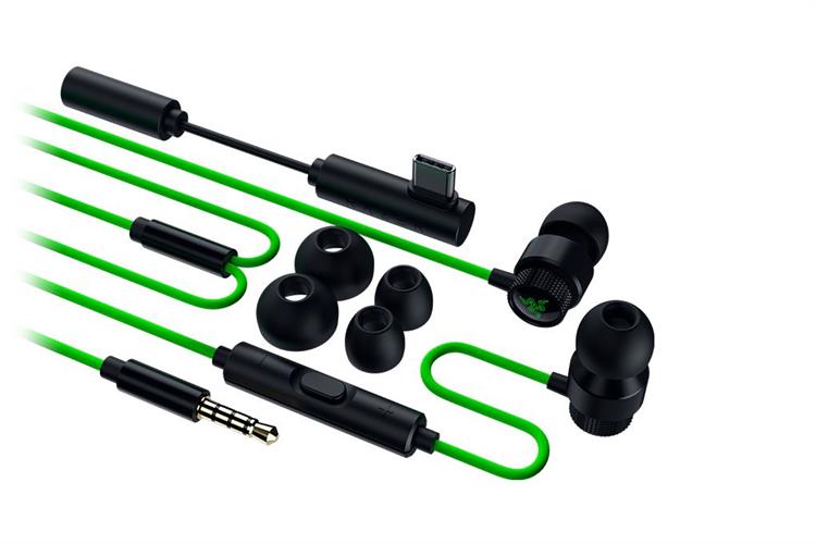 Tai nghe có dây Razer Hammerhead V3 Wired Earbuds | Driver 11mm, jack 3.5mm & USB-C - Ảnh 2