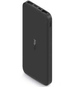 Pin sạc dự phòng 10.000mAh Xiaomi Redmi màu Đen – Nhỏ gọn, bền bỉ, giá tốt