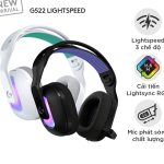 Tai Nghe Logitech G522 LIGHTSPEED – Kết Nối Không Dây, Âm Thanh Chuẩn Gaming, Pin Lâu Tới 90 Giờ