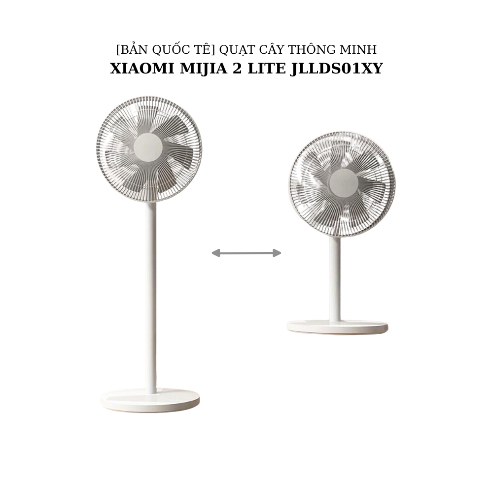 Quạt đứng Xiaomi Smart Fan 2 Lite – Quạt thông minh mát tự nhiên, tiết kiệm điện - Ảnh 5