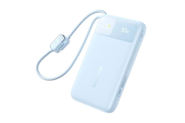 Pin sạc dự phòng Baseus Comet Pro E0027Y 20,000 mAh – Sạc nhanh PD/QC 3.0 30 W, Type-C, kèm cáp Lightning & Type-C - Ảnh 10