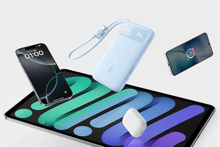 Pin sạc dự phòng Baseus Comet Pro E0027Y 20,000 mAh – Sạc nhanh PD/QC 3.0 30 W, Type-C, kèm cáp Lightning & Type-C - Ảnh 12