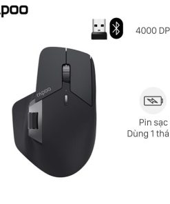 Chuột Sạc Bluetooth Rapoo MT760 – Đa thiết bị, pin trâu, hiệu suất cao