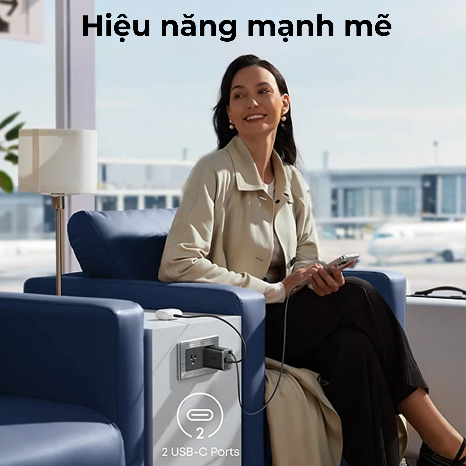 Sạc Anker Nano 35W (Tích Hợp Cáp USB-C Rút Gọn) - A2658 - Ảnh 6