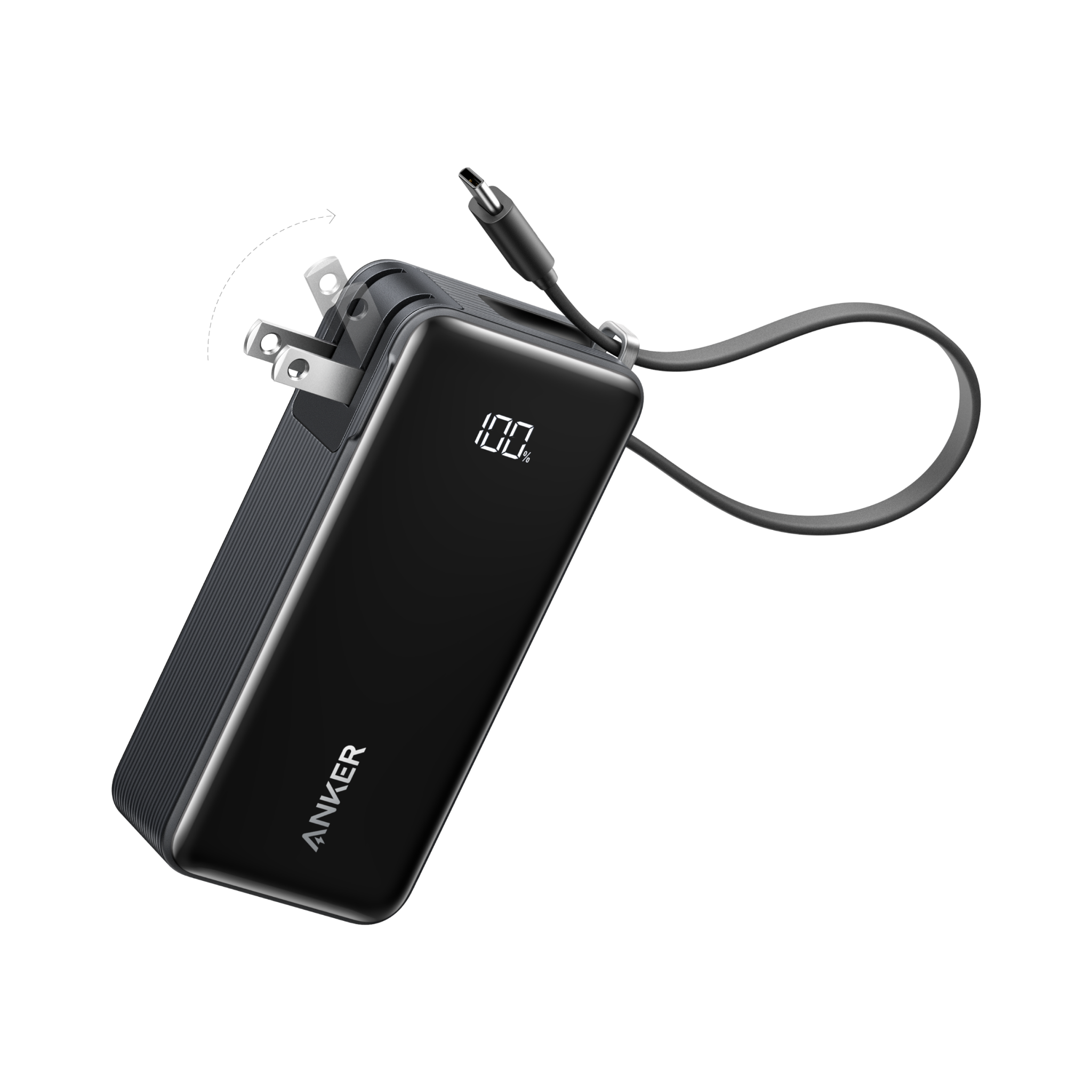 Pin sạc dự phòng Polymer 10000mAh kiêm Adapter Sạc Type-C PD 30W Anker A1637 (kèm cáp Type-C) - Ảnh 11