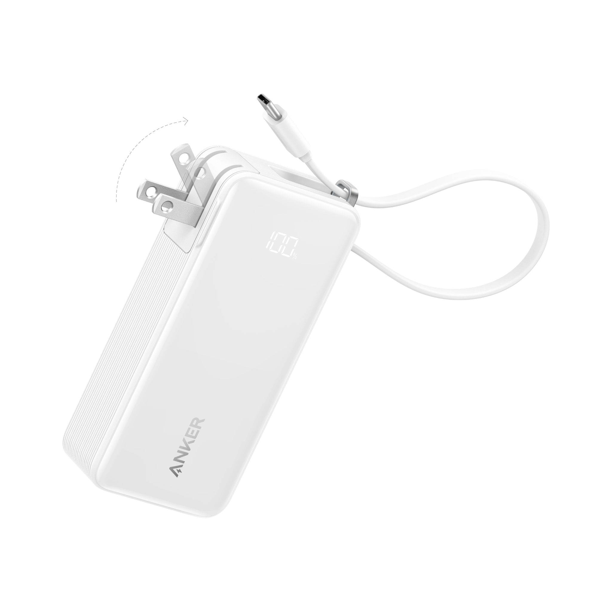 Pin sạc dự phòng Polymer 10000mAh kiêm Adapter Sạc Type-C PD 30W Anker A1637 (kèm cáp Type-C) - Ảnh 10